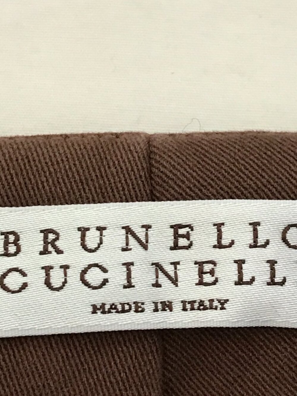 Brunello Cucinelli Crepe Slim Ankle Pants Women 10 Brown Mid Rise Stretch 19284 - Picture 3 of 13
